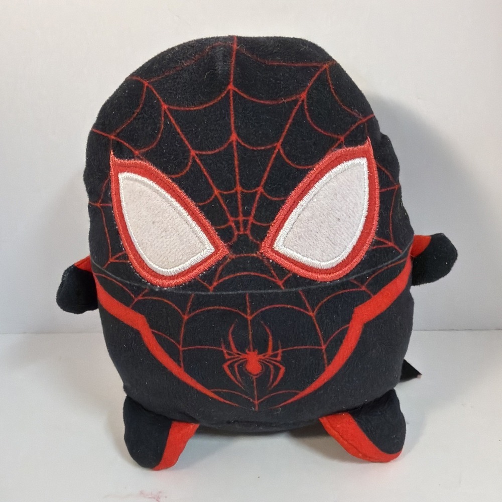 Mattel Cuutopia Marvel Spider-Man Miles Morales 5" Plush Toy Soft Stuffed Doll